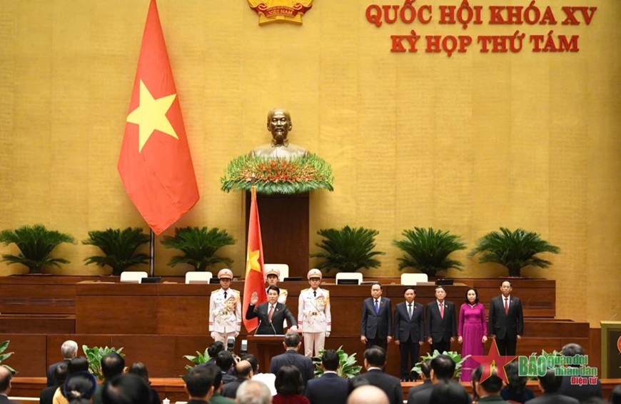 Đồng chí Lương Cường được bầu giữ chức vụ Chủ tịch nước nhiệm kỳ 2021-2026
